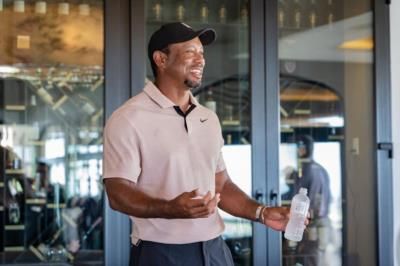 Tiger Woods: Genuine Smile Captured In Candid Moment