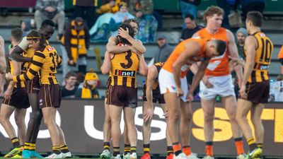 Free kick gives Hawthorn AFL thriller over Giants