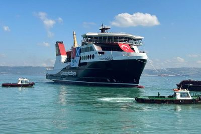 Second ferry to service Scottish islands successfully launched in Turkish shipyard