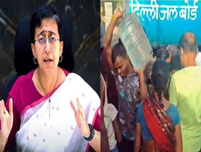 "Haryana blocking Delhi's share of water", says Atishi as National Capital reels under water crisis