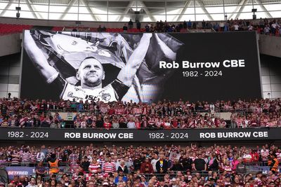 Rugby league pays tribute to Rob Burrow on Challenge Cup final day
