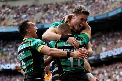 Alex Mitchell’s late try seals Gallagher Premiership title for Northampton