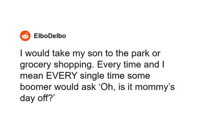 “It Must Be Mommy’s Day Off”: Man Lies About His Wife Being Dead In Response To Boomer’s Comment