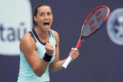 Caroline Garcia's Winning Moment: A Display Of Skill And Sportsmanship