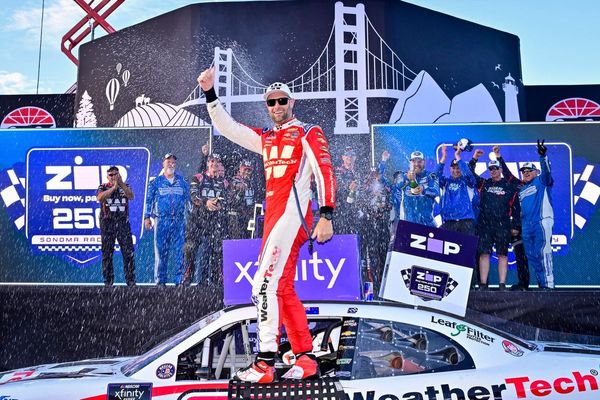 NASCAR Xfinity Sonoma: Shane van Gisbergen earns back-to-back wins