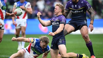 Storm hold out Knights in high-scoring NRL encounter