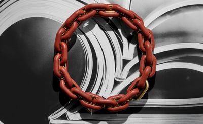 Loro Piana gives the chain a luxurious spin with calfskin leather