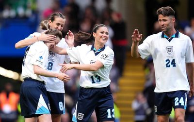 Soccer Aid LIVE: England v World XI result and reaction after Eden Hazard and Ellen White score at Stamford Bridge