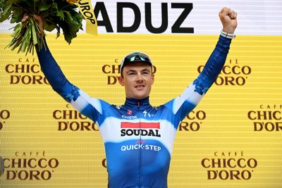 Yves Lampaert wins the opening time trial at the Tour de Suisse in Vaduz