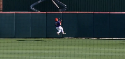 Clemson’s Cam Cannarella had the baseball world in awe with his season-saving Willie Mays-esque catch in CF