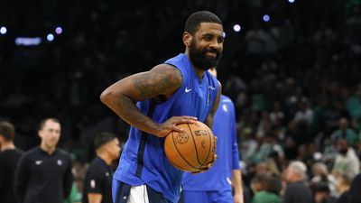 Celtics Fired Up Home Crowd With Cheeky Kyrie Irving Quote on Jumbotron