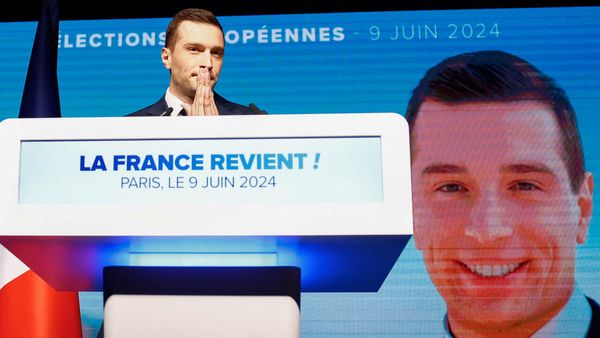 Far-right gains jolt France but European centrist bloc holds in EU vote