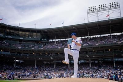 Professional Baseball Player Drew Smyly Practices Golf Swing