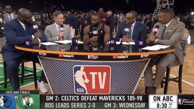 Jaylen Brown Politely Accepted Shaq's Confusing Advice During Postgame Interview