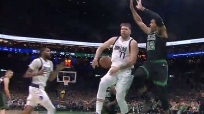 Luka Dončić Had Two Crazy Assists During Dominant First Half of Game 2