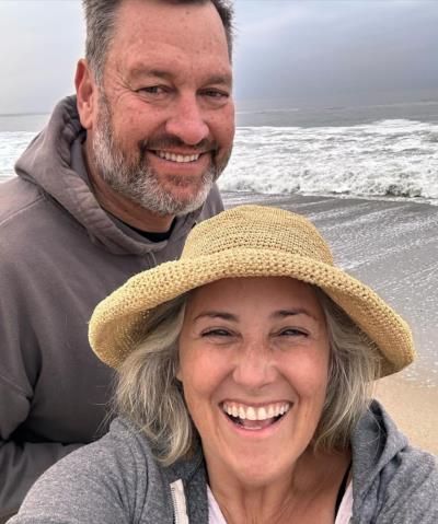 Ricki Lake And Husband Radiate Love In Beach Day Photos