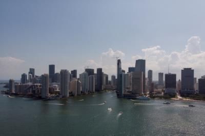 Three-Alarm Fire At Temple Court Apartments In Downtown Miami