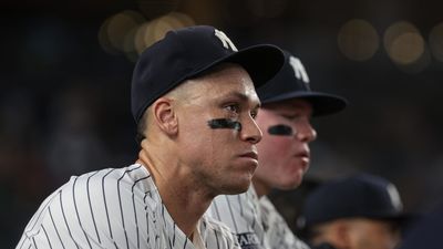 Aaron Judge Not Pleased With Yankees Fans' Juan Soto Chant During Trent Grisham At-Bat