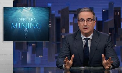 John Oliver on deep-sea mining: ‘Time that we stop treating the deep ocean as something to exploit’