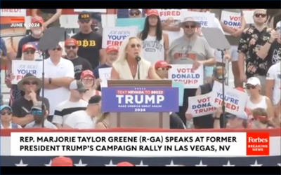 Marjorie Taylor Greene compares Trump to Jesus – because they’re both convicted felons