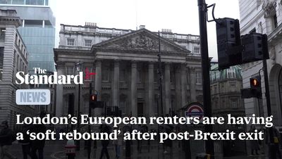 London's European renters are having a 'soft rebound' after the post-Brexit exit