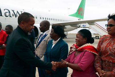 A military plane carrying Malawi's vice president has gone missing and a search is underway