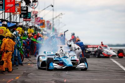 Newgarden “got burned” at Road America with the late strategy call