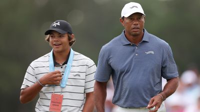 Charlie Woods At Pinehurst Helping Dad Tiger With US Open Preparation