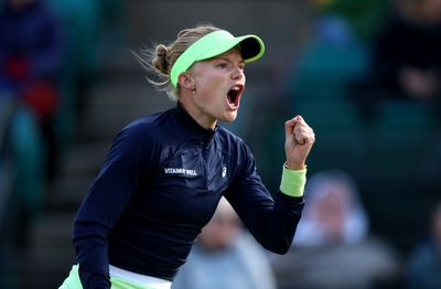 Harriet Dart bets umpire £50,000 over line call in ill-tempered defeat to Katie Boulter