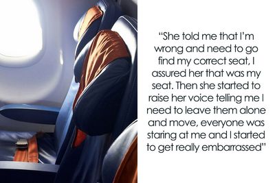 Entitled Woman Scolds Student For Making Elderly Couple Get Up To Get Into Her Seat, Drama Ensues