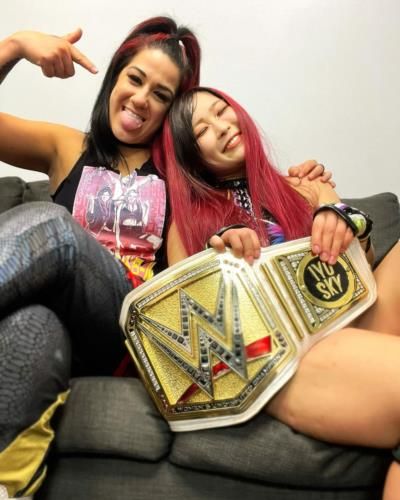 Iyo Sky And Bayley: Camaraderie And Style On Display