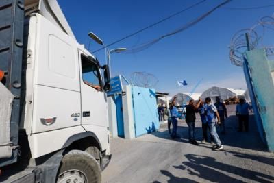 Israeli Agency Reports Backlog Of 1,000 Aid Trucks For Gaza