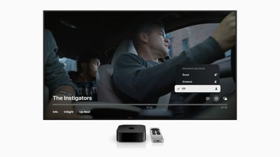 Better projector support and dialogue enhancement coming to Apple TV