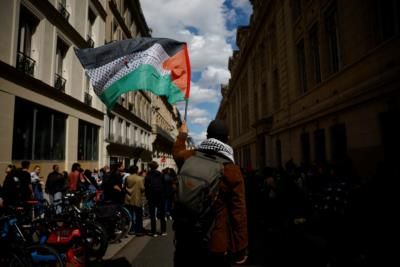 Protests Outside White House Against War In Gaza