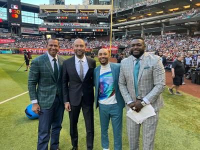 Baseball Icons Unite: Mookie Betts With A-Rod, Jeter, Ortiz