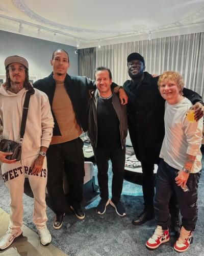 Virgil Van Dijk's Star-Studded Social Circle