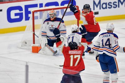 Panthers now 2 wins from the Stanley Cup, top Oilers 4-1 for 2-0 lead in title series