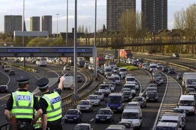 M8 closed due to 'police incident' near Glasgow Airport