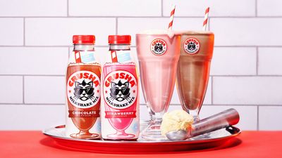 “Joy, to the very last slurp”: This milkshake rebrand bursts with retro flavour