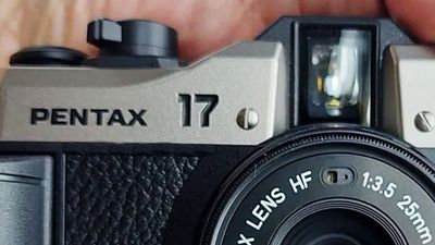 Pentax's new film camera is called the Pentax 17 – and these leaked images confirm key details