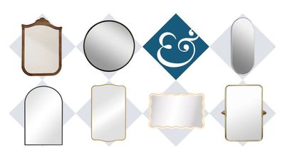 Sourced by Homes & Gardens: Our Edit of the Best Places to Buy Bathroom Mirrors, for Any Style, Size, or Budget