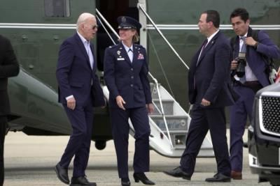 Biden Prepares For 2024 Debate With Trump At Camp David
