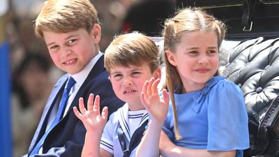 Prince Louis' hilarious advice for the England team ahead of their first Euros match, revealed by Prince William