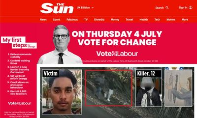 Labour candidate in Liverpool criticises Starmer for advert on Sun homepage