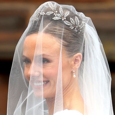 Olivia Henson's Wedding Day Updo Subtly Paid Homage to Kate Middleton