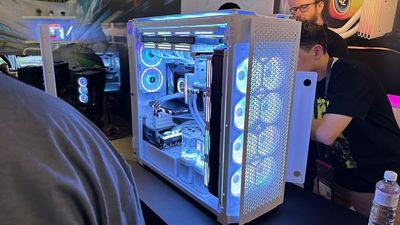 No, It Does Not Fly: Corsair Demos '9000D Airflow' PC Case with 24 Fans