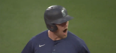 MLB fans were so fired up after the Mariners erased a 4-run deficit with an electrifying 2-out bunt