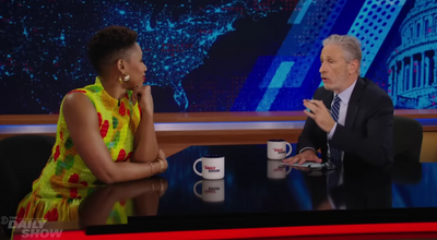 Jon Stewart praising Monica McNutt for her basketball coverage during her Daily Show appearance was so wonderful
