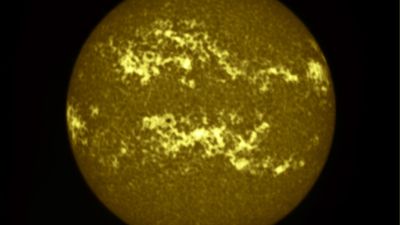 India's Aditya-L1 solar probe snaps shots of our hyperactive sun during May outburst (photos)