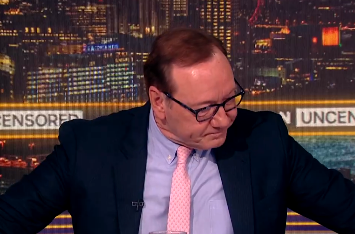 Kevin Spacey breaks down in tears as he tells Piers…